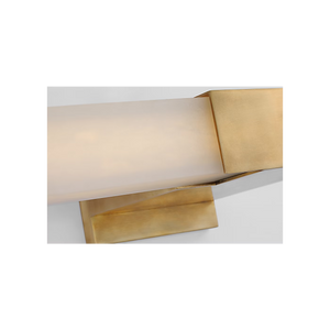Covet 24" LED Bath Light, Antique-Burnished Brass