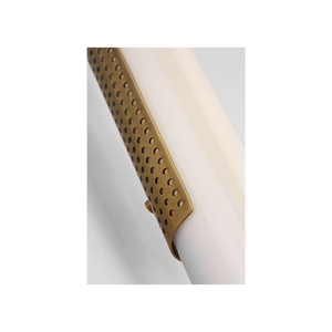 Precision 4.25" LED Bath Light, Antique-Burnished Brass
