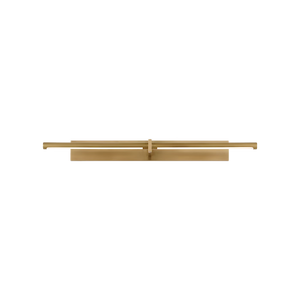 Axis 30" LED Picture Light, Antique-Burnished Brass