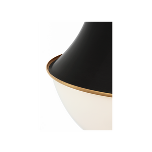 Precision 9" Flush Mount, Antique-Burnished Brass and Bronze