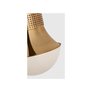 Precision 9" Flush Mount, Antique Burnished Brass