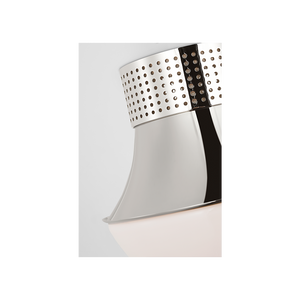 Precision 9" Flush Mount, Polished Nickel