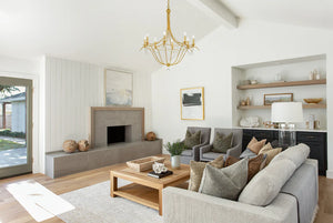 Katrina 31.5'' Eight Light Chandelier, Antique Gold