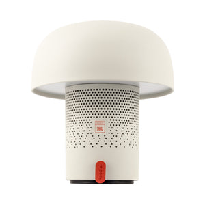 Sensa Play 8" Cordless Rechargeable Indoor/Outdoor Speaker Lamp, White
