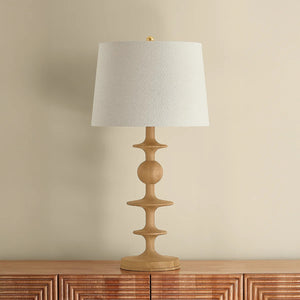 Julien 15" One Light Table Lamp, Aged Brass