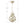 Ivy 9'' Three Light Mini Chandelier, Champagne