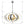 Lana 36'' Eight Light Chandelier, English Bronze / Antique Gold