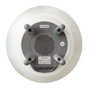Synergy 13" Cordless Rechargeable Indoor/Outdoor Speaker Lamp, White