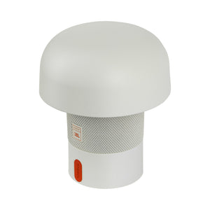 Sensa Play Mini 6" Cordless Rechargeable Indoor/Outdoor Speaker Lamp, White