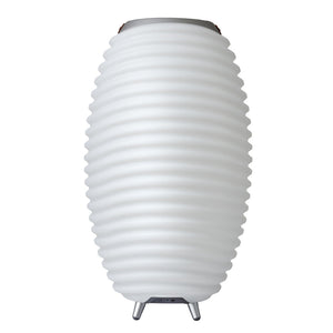 Synergy 16" Cordless Rechargeable Indoor/Outdoor Speaker Lamp, White