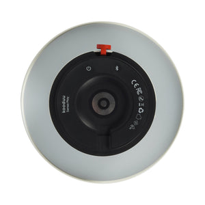 Sensa Play 8" Cordless Rechargeable Indoor/Outdoor Speaker Lamp, White