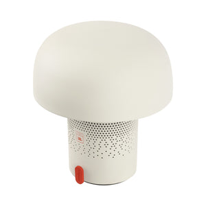 Sensa Play 8" Cordless Rechargeable Indoor/Outdoor Speaker Lamp, White