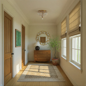 Marseille 30" Mirror, Antique Gold