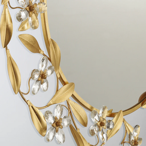 Marseille 30" Mirror, Antique Gold