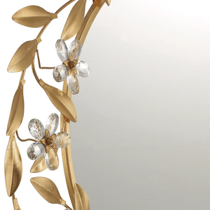 Marseille 30" Mirror, Antique Gold