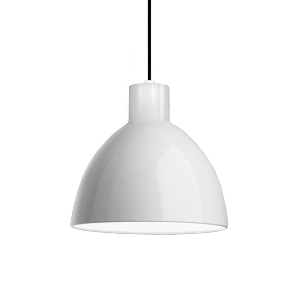 Lunara 12" LED Pendant Light, White