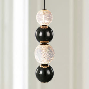 Desiree 5" LED Pendant Light, Natural Brass