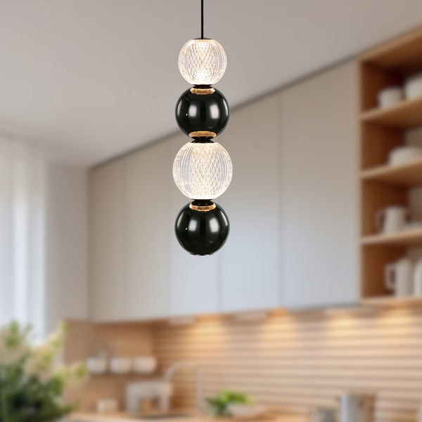 Desiree 5" LED Pendant Light, Polished Nickel