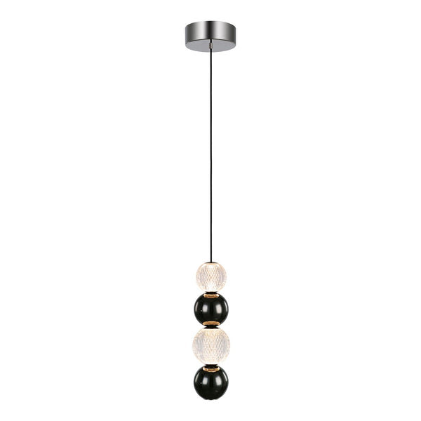 Desiree 5" LED Pendant Light, Polished Nickel