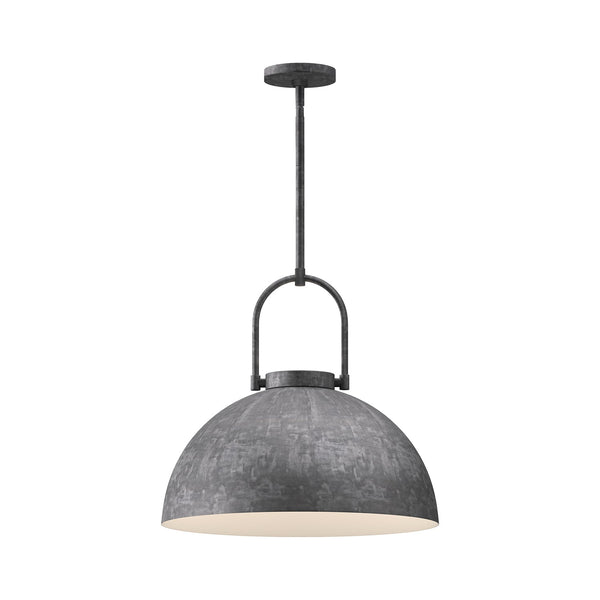 Wichita 16" Dome Pendant Light, Steel Shade