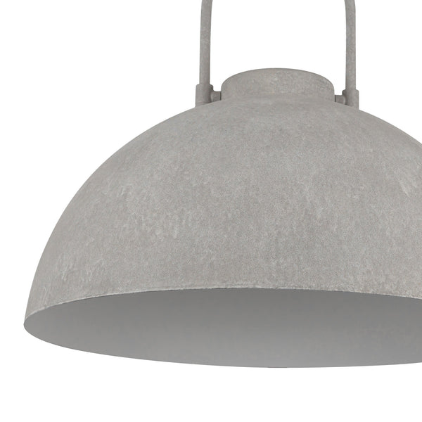 Wichita 16" Dome Pendant Light, Steel Shade