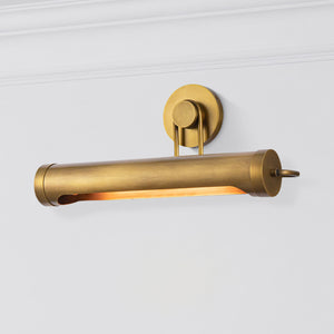 Mandelo 20" Two-Light Picture Light, Vintage Brass