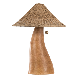 Sorell 22" One Light Table Lamp, Patina Brass
