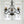 Maison Parisienne 13'' Three Light Hand Cut Crystal Mini Chandelier, Bronze