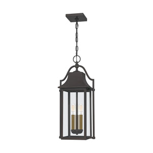Marlowe 11" Three Light Mini Pendant, Western Bronze