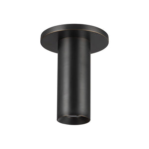 Aurelio 6" LED Semi-Flush Ceiling Light, Urban Bronze