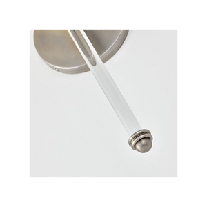 Camille 5.5" One Light Wall Sconce, Antique Nickel