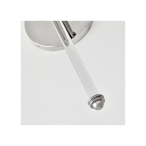 Camille 5.5" One Light Wall Sconce, Polished Nickel