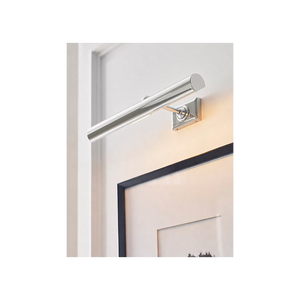 Cabinet Maker 18" Two Light Picture Light, Polished Nickel