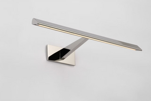 Petrel 18" LED Picture Light, Polished Nickel