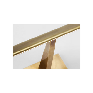 Petrel 24" LED Picture Light, Hand-Rubbed Antique Brass