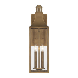 Lancaster 7" Two Light Exterior, Atlas Bronze