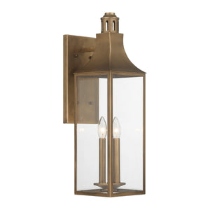 Lancaster 7" Two Light Exterior, Atlas Bronze