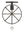 Soleil 9'' One Light Semi Flush Mount, English Bronze