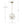 Soleil 12.5'' Three Light Mini Chandelier, Antique Silver