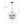 Soleil 22.5'' Six Light Chandelier, English Bronze