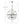 Soleil 40'' Nine Light Chandelier, English Bronze