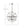 Soleil 40'' Nine Light Chandelier, English Bronze