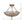 Jewel 20.25'' Three Light Semi Flush Mount, Distressed Twilight