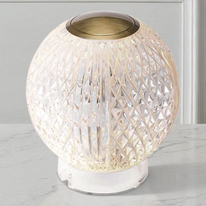Cassia 3" LED Table Lamp, Natural Brass