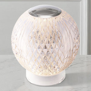 Cassia 3" LED Table Lamp, Polished Nickel