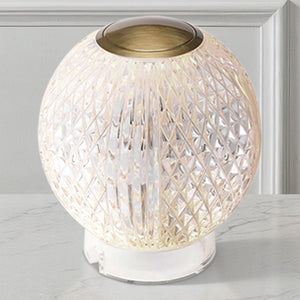 Cassia 4" LED Table Lamp, Natural Brass