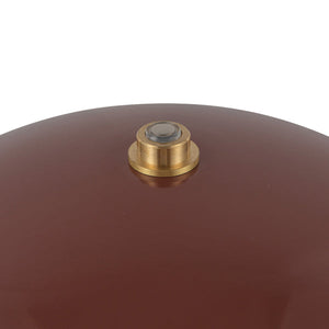 Florin 9" LED Table Lamp, Burgundy
