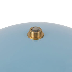 Florin 9" LED Table Lamp, Cerulean