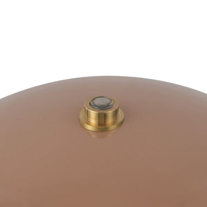 Florin 9" LED Table Lamp, Peach
