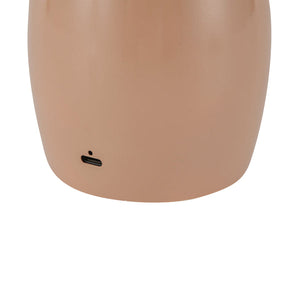 Florin 9" LED Table Lamp, Peach